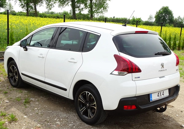 Peugeot 3008 cena 35800 przebieg: 240000, rok produkcji 2015 z Ełk małe 742